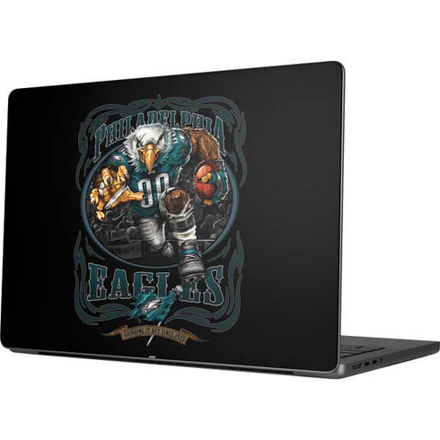 Liquid Blue NFL Philadelphia Eagles Running Back Apple MacBook Pro 14-inch Skin