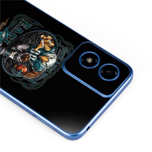 Liquid Blue NFL Philadelphia Eagles Running Back Moto G Play 4G (2024) Skin
