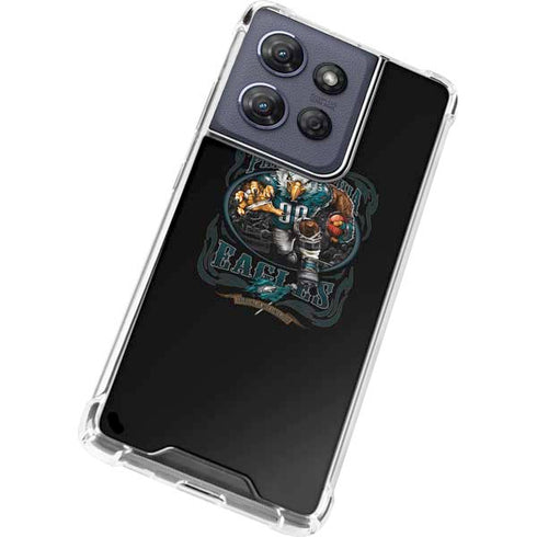 Liquid Blue NFL Philadelphia Eagles Running Back Moto G Play 5G (2025) Clear Case