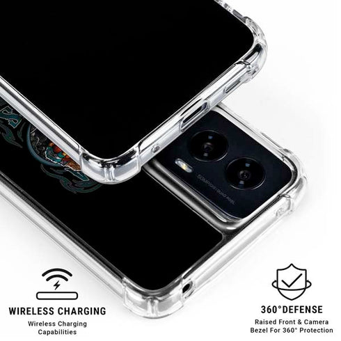 Liquid Blue NFL Philadelphia Eagles Running Back Moto G Power 5G (2024) Clear Case