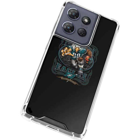 Liquid Blue NFL Philadelphia Eagles Running Back Moto G Power 5G (2025) Clear Case