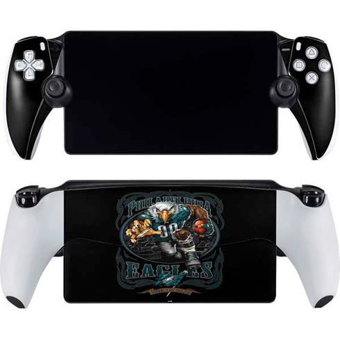 Liquid Blue NFL Philadelphia Eagles Running Back PlayStation Portal Remote Player Skin