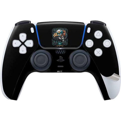 Liquid Blue NFL Philadelphia Eagles Running Back PS5 Pro Bundle Skin