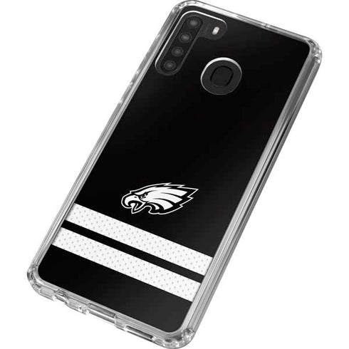 NFL Philadelphia Eagles Shutout Galaxy A21 Clear Case