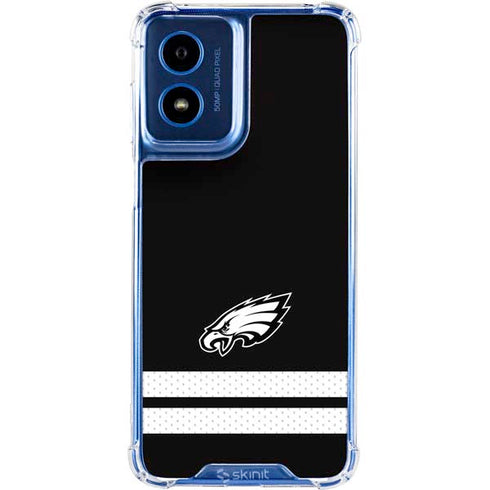 NFL Philadelphia Eagles Shutout Moto G Play 4G (2024) Clear Case