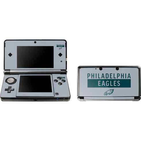 NFL Philadelphia Eagles Silver Performance Series Nintendo Skins