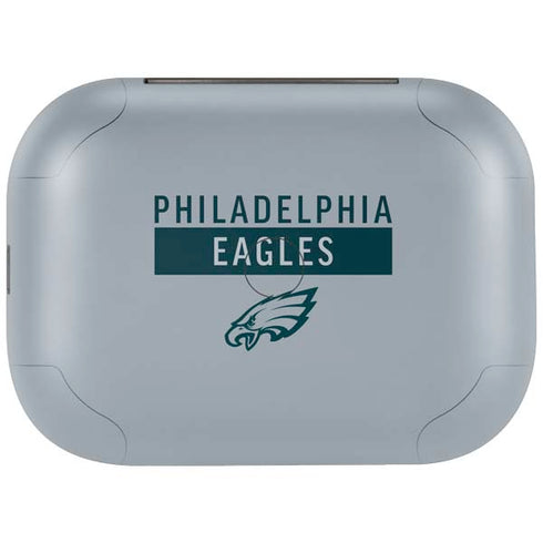 NFL Philadelphia Eagles Silver Performance Series Amazon Echo Buds Skin