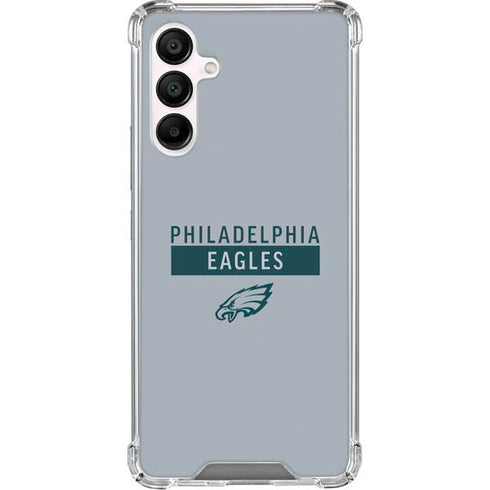 NFL Philadelphia Eagles Silver Performance Series Galaxy A16 5G Clear Case