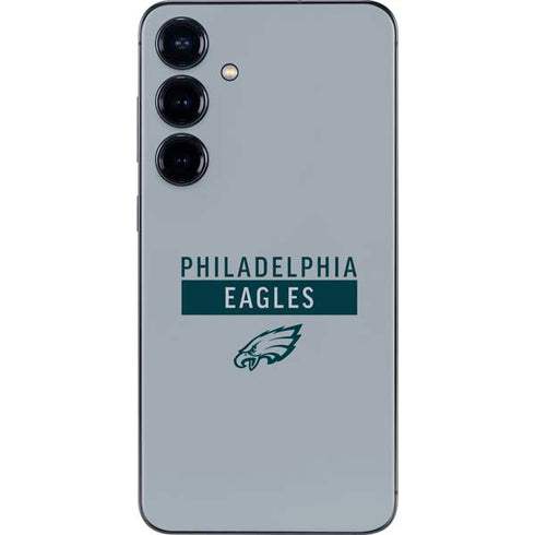 NFL Philadelphia Eagles Silver Performance Series Galaxy A16 5G Skin