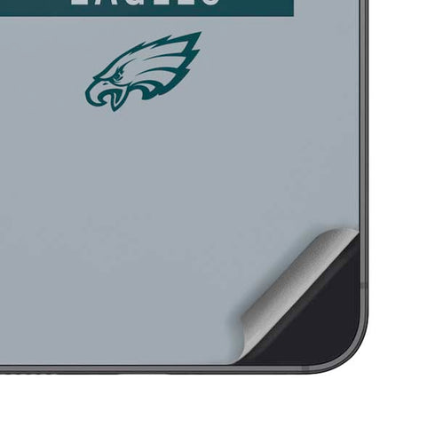 NFL Philadelphia Eagles Silver Performance Series Galaxy A16 5G Skin