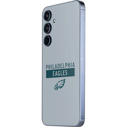 NFL Philadelphia Eagles Silver Performance Series Galaxy A36 5G Skin