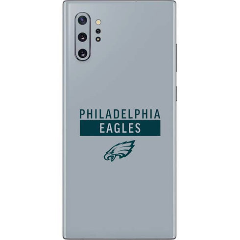 NFL Philadelphia Eagles Silver Performance Series Galaxy Note 10 Plus Skin