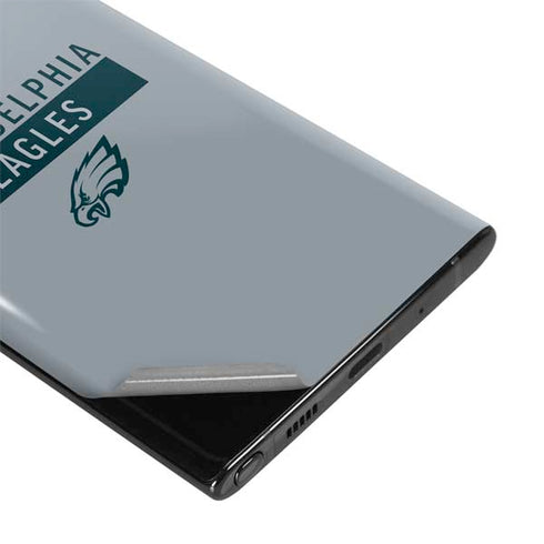 NFL Philadelphia Eagles Silver Performance Series Galaxy Note 10 Plus Skin