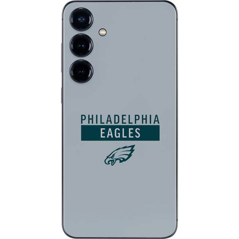 NFL Philadelphia Eagles Silver Performance Series Galaxy S24 Plus Skin
