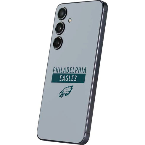 NFL Philadelphia Eagles Silver Performance Series Galaxy S24 Plus Skin
