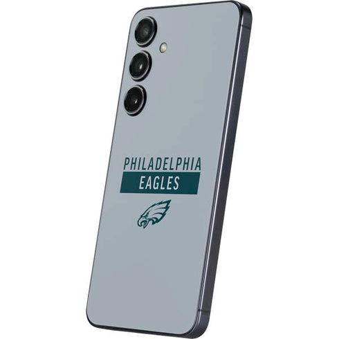 NFL Philadelphia Eagles Silver Performance Series Galaxy S24 Skin