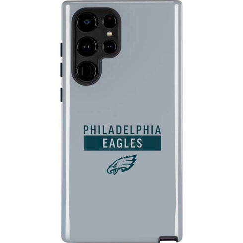 NFL Philadelphia Eagles Silver Performance Series Galaxy S25 Ultra Impact Case
