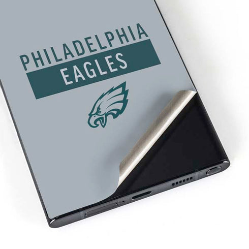 NFL Philadelphia Eagles Silver Performance Series Galaxy S24 Ultra Skin