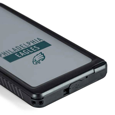 NFL Philadelphia Eagles Silver Performance Series Galaxy S24 Ultra Waterproof Case