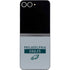 NFL Philadelphia Eagles Silver Performance Series Galaxy Z Flip6 Skin
