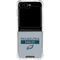 NFL Philadelphia Eagles Silver Performance Series Galaxy Z Flip6 Clear Case