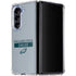 NFL Philadelphia Eagles Silver Performance Series Galaxy Z Fold5 5G Clear Case