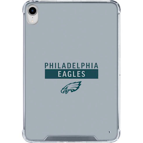 NFL Philadelphia Eagles Silver Performance Series iPad 11th Gen (2025) Clear Case