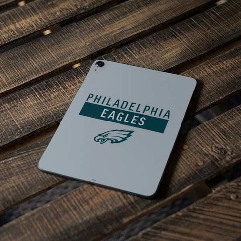 NFL Philadelphia Eagles Silver Performance Series Apple iPad Pro Skin