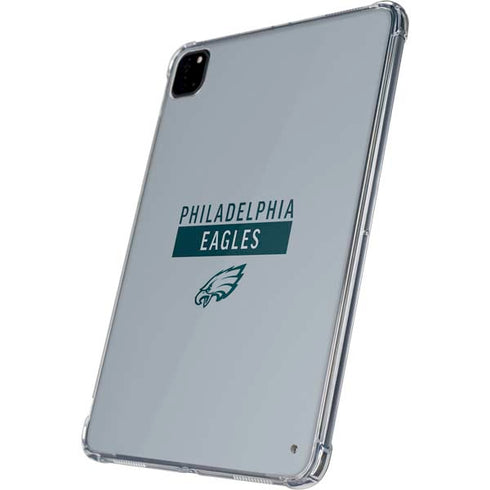 NFL Philadelphia Eagles Silver Performance Series iPad Pro 11in (2024) Clear Case