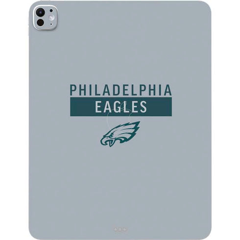 NFL Philadelphia Eagles Silver Performance Series iPad Pro 13in M4 (2024) Skin