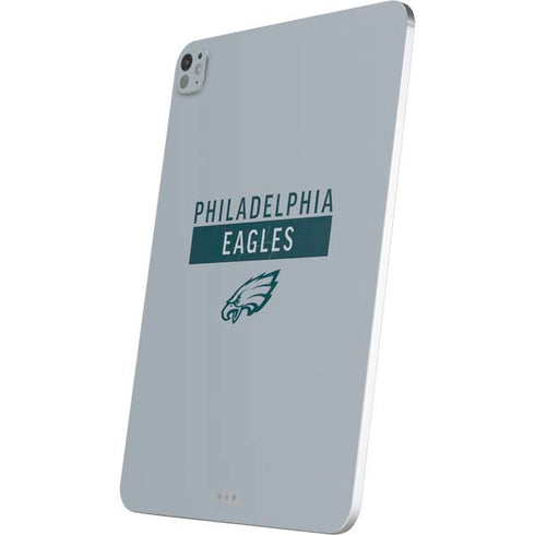 NFL Philadelphia Eagles Silver Performance Series iPad Pro 13in M4 (2024) Skin