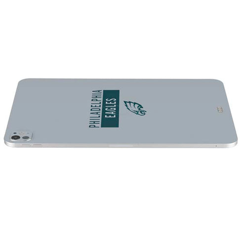 NFL Philadelphia Eagles Silver Performance Series iPad Pro 13in M4 (2024) Skin