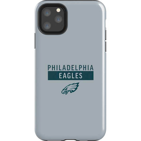 NFL Philadelphia Eagles Silver Performance Series iPhone Cases
