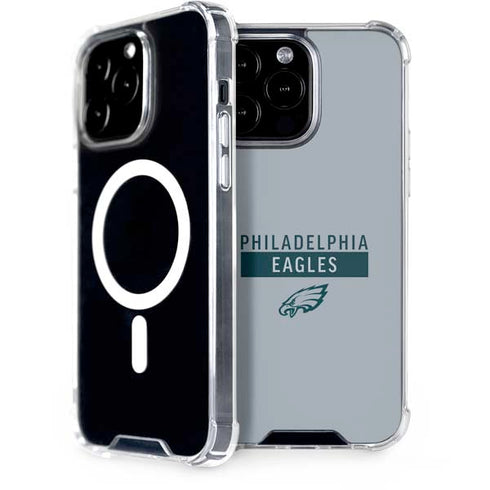 NFL Philadelphia Eagles Silver Performance Series iPhone Cases