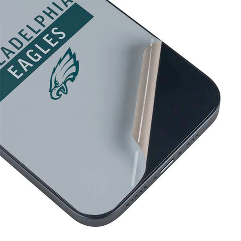 NFL Philadelphia Eagles Silver Performance Series iPhone Skins