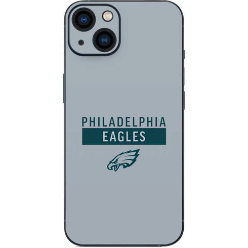 NFL Philadelphia Eagles Silver Performance Series iPhone Skins
