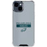 NFL Philadelphia Eagles Silver Performance Series iPhone 15 Clear Case
