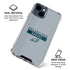 NFL Philadelphia Eagles Silver Performance Series iPhone 15 Clear Case