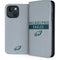NFL Philadelphia Eagles Silver Performance Series iPhone 15 Plus Folio Case