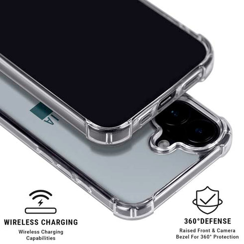 NFL Philadelphia Eagles Silver Performance Series iPhone 16 MagSafe Case