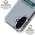 NFL Philadelphia Eagles Silver Performance Series iPhone 16 MagSafe Case