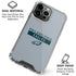 NFL Philadelphia Eagles Silver Performance Series iPhone 16 Pro Clear Case