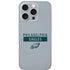 NFL Philadelphia Eagles Silver Performance Series iPhone 16 Pro Skin