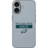 NFL Philadelphia Eagles Silver Performance Series iPhone 16 Skin