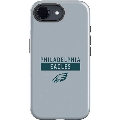 NFL Philadelphia Eagles Silver Performance Series iPhone 16e Impact Case