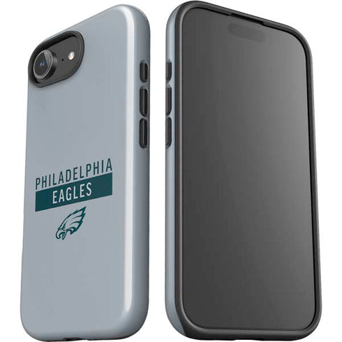 NFL Philadelphia Eagles Silver Performance Series iPhone 16e Impact Case