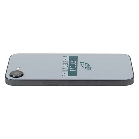 NFL Philadelphia Eagles Silver Performance Series iPhone 16e Skin