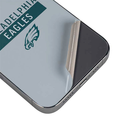 NFL Philadelphia Eagles Silver Performance Series iPhone 16e Skin