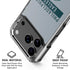 NFL Philadelphia Eagles Silver Performance Series iPhone 18 Pro Clear Case