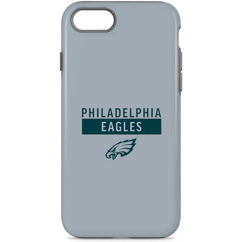 NFL Philadelphia Eagles Silver Performance Series iPhone Cases